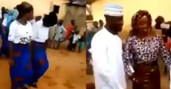 Aso Ebi Girls Rock Wizkid